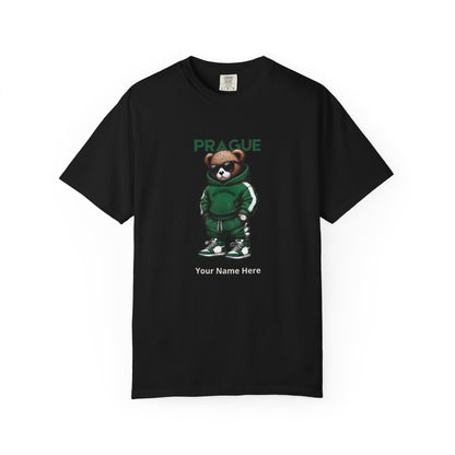 Personalized Prague Bear T-Shirt | Custom Name Tee