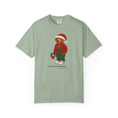 Cozy Christmas Bear Unisex T-Shirt