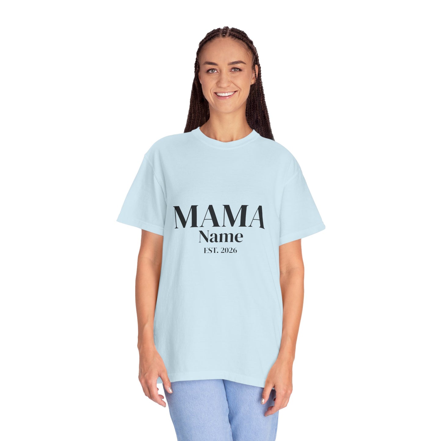 Custom Mama Shirt — Name & Year