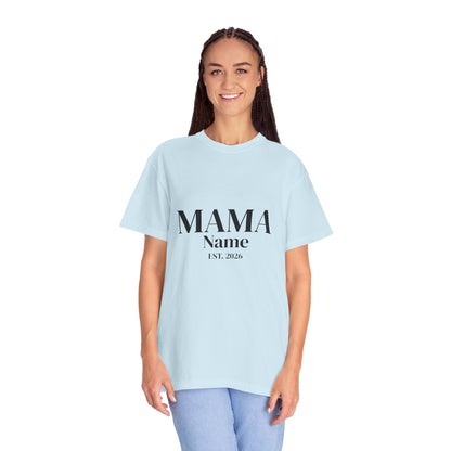 Custom Mama Shirt — Name & Year