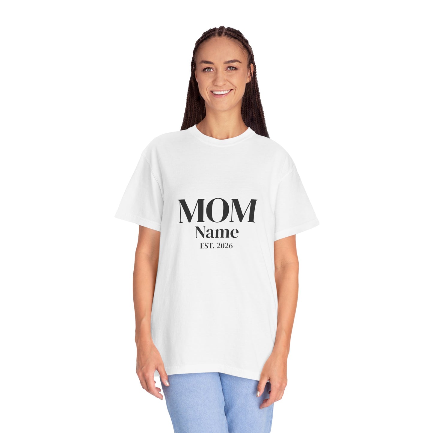 Custom Mom Shirt — Name & Year