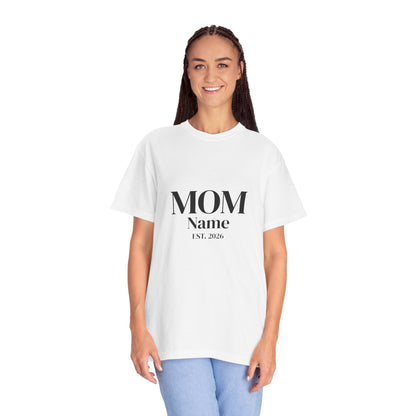 Custom Mom Shirt — Name & Year