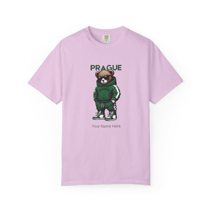 Personalized Prague Bear T-Shirt | Custom Name Tee