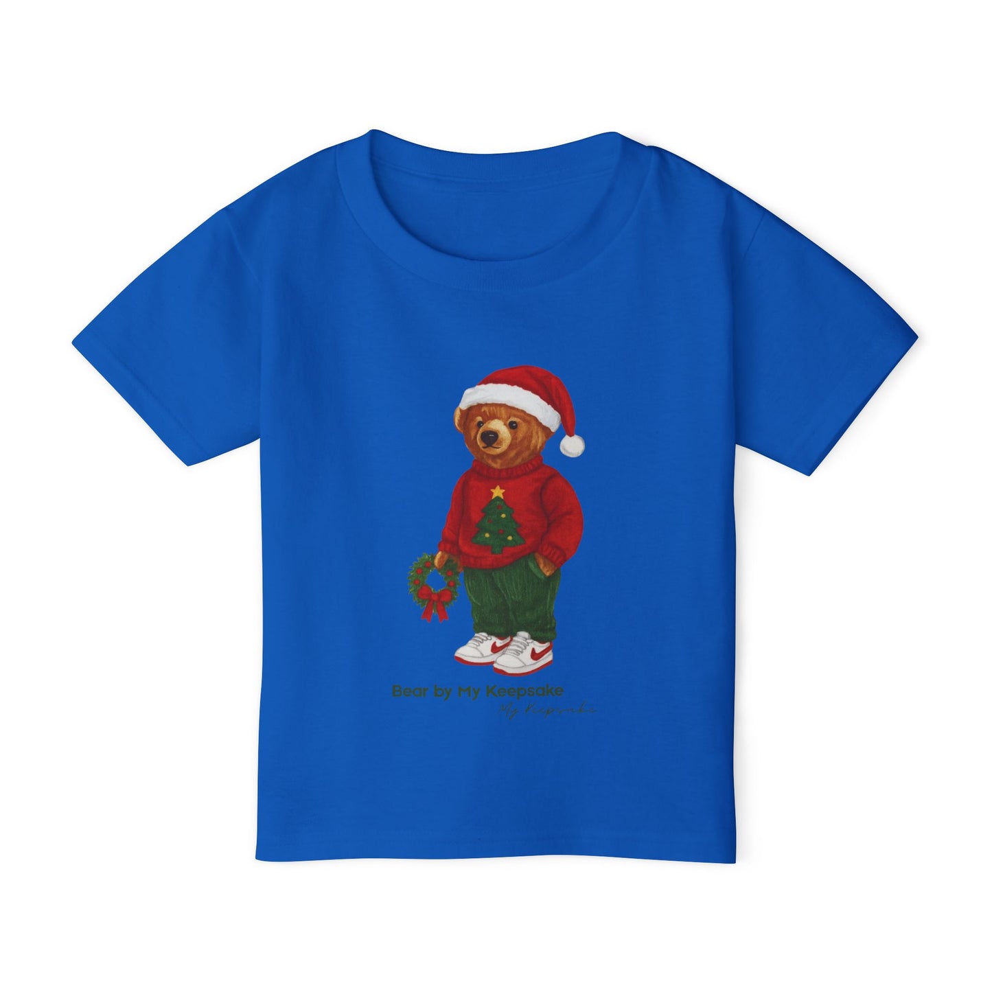 Cozy Christmas Bear Toddler T-Shirt