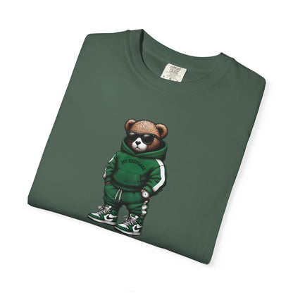 Unisex T-Shirt – Green Bear by My Keepsake