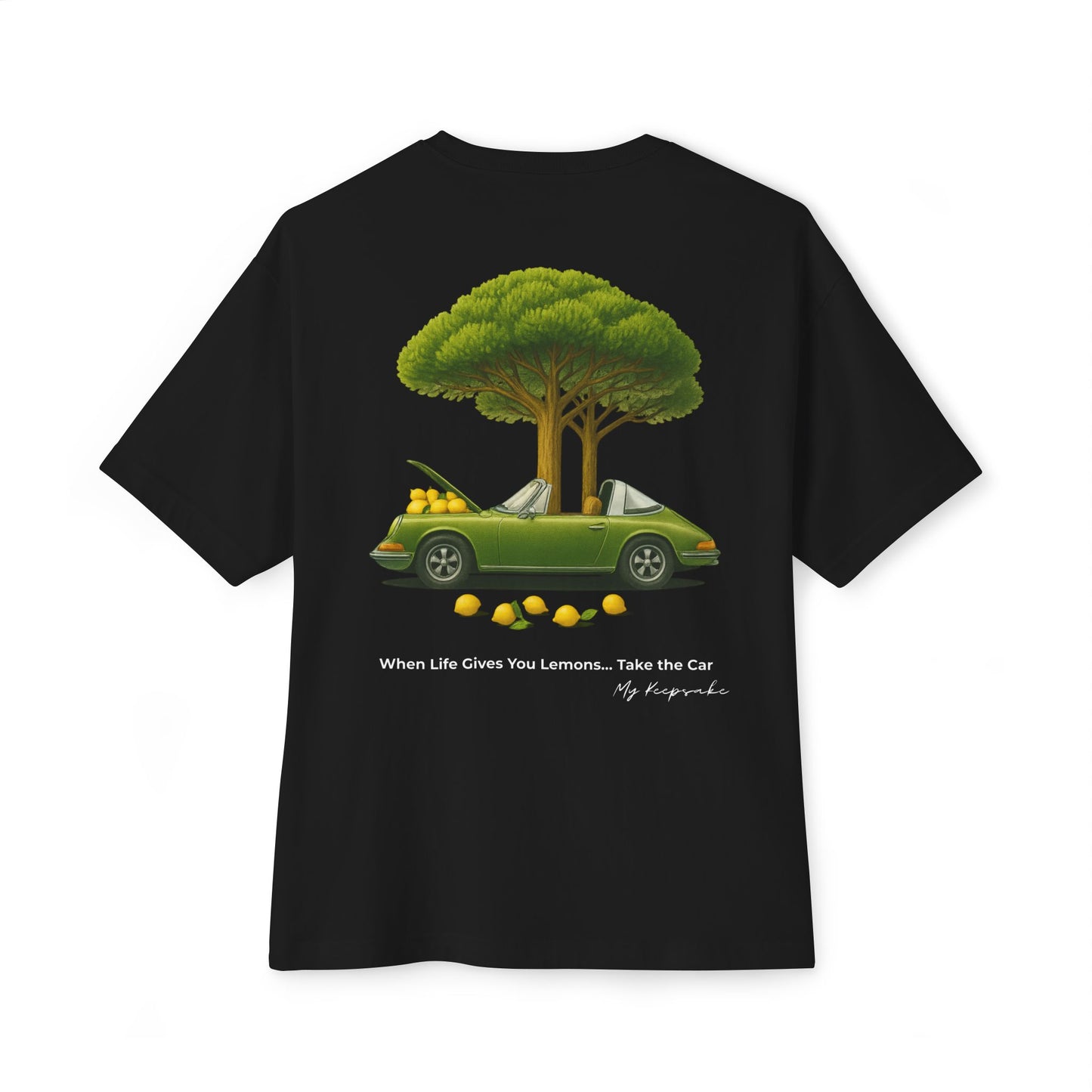 Unisex Boxy Tee — Take the Car