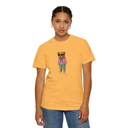 Unisex T-Shirt – Pink Hoodie Bear by My Keepsake