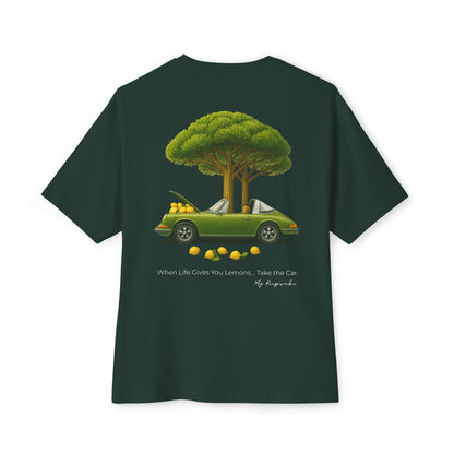 Unisex Boxy Tee — Take the Car