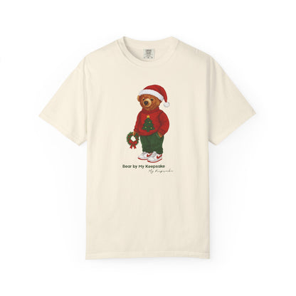 Cozy Christmas Bear Unisex T-Shirt