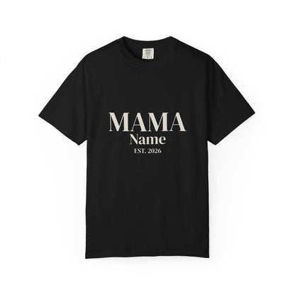 Custom Mama Shirt — Name & Year