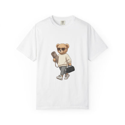 Cute Teddy Bear Street Style T-Shirt – Casual Gym & Lifestyle Tee