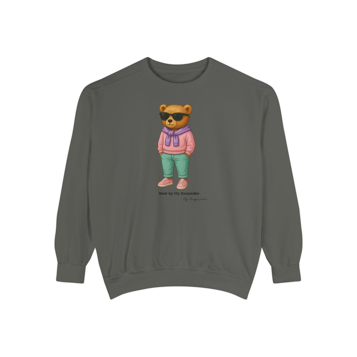 Sweatshirt Bear Streetwear – Pastel Bear Lady by My Keepsake