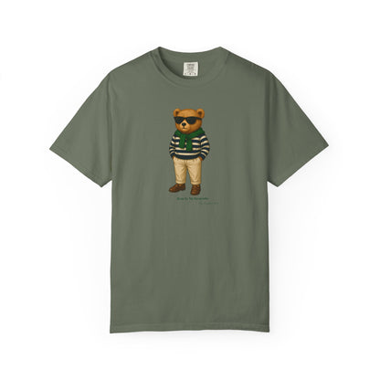 Unisex T-Shirt – Bear by My Keepsake, Green Streetwear Style