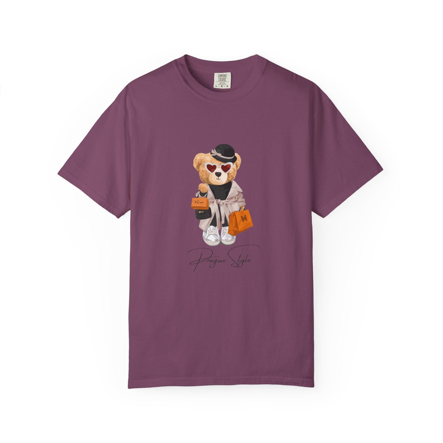 Prague Style Bear Relaxed Fit T-Shirt