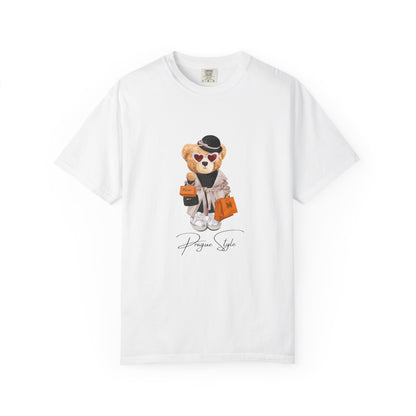 Prague Style Bear Relaxed Fit T-Shirt