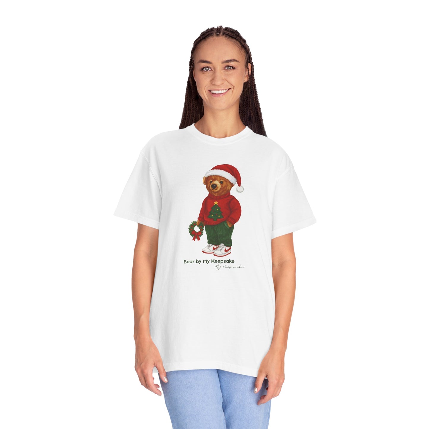 Cozy Christmas Bear Unisex T-Shirt