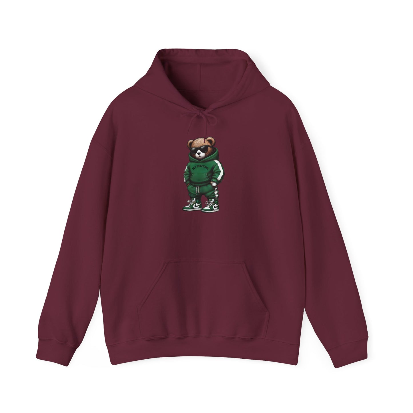 Streetwear Bear Hoodie | Unisex Graphic Hoodie | Aesthetic Cute Bear Sweatshirt