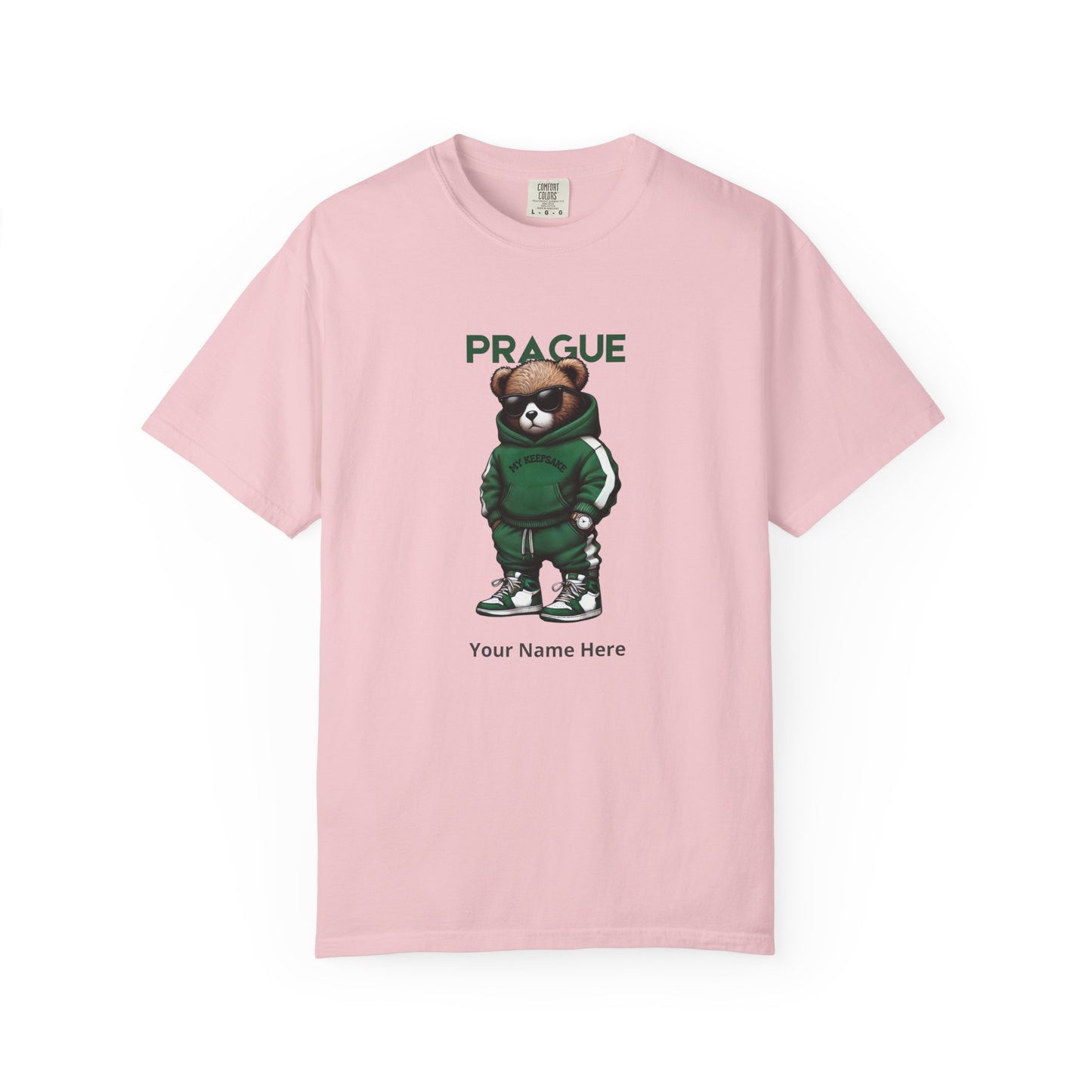 Personalized Prague Bear T-Shirt | Custom Name Tee
