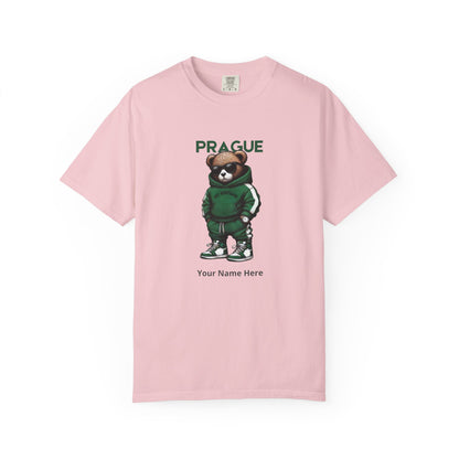 Personalized Prague Bear T-Shirt | Custom Name Tee