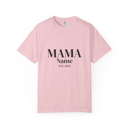 Custom Mama Shirt — Name & Year