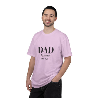 Custom Dad Shirt — Name & Year