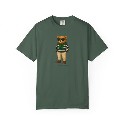 Unisex T-Shirt – Bear by My Keepsake, Green Streetwear Style