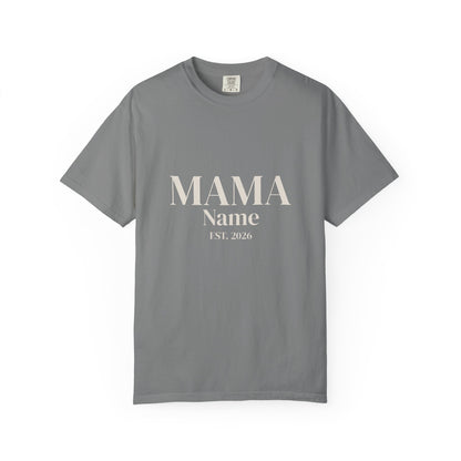 Custom Mama Shirt — Name & Year