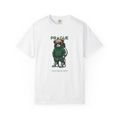 Personalized Prague Bear T-Shirt | Custom Name Tee