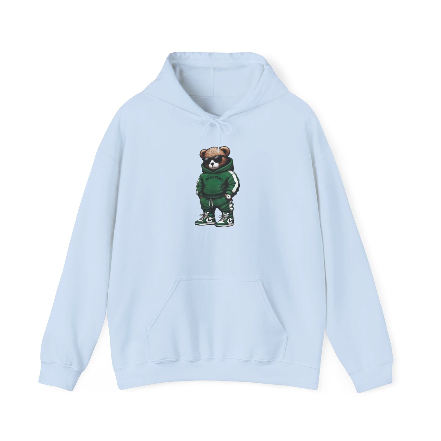 Streetwear Bear Hoodie | Unisex Graphic Hoodie | Aesthetic Cute Bear Sweatshirt