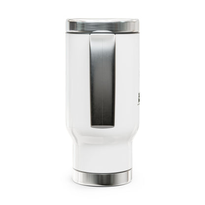 Prosecco Mood Bear Stainless Steel Travel Mug — 14oz