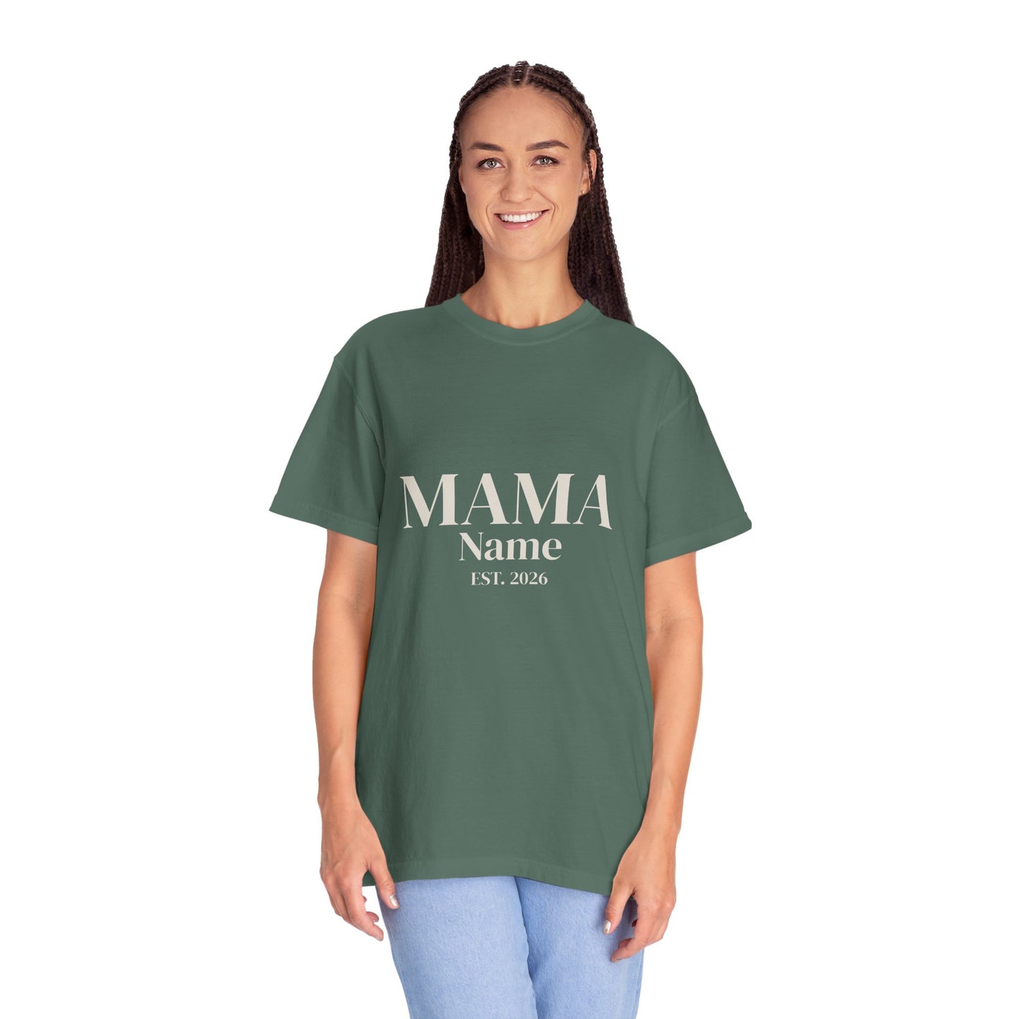 Custom Mama Shirt — Name & Year