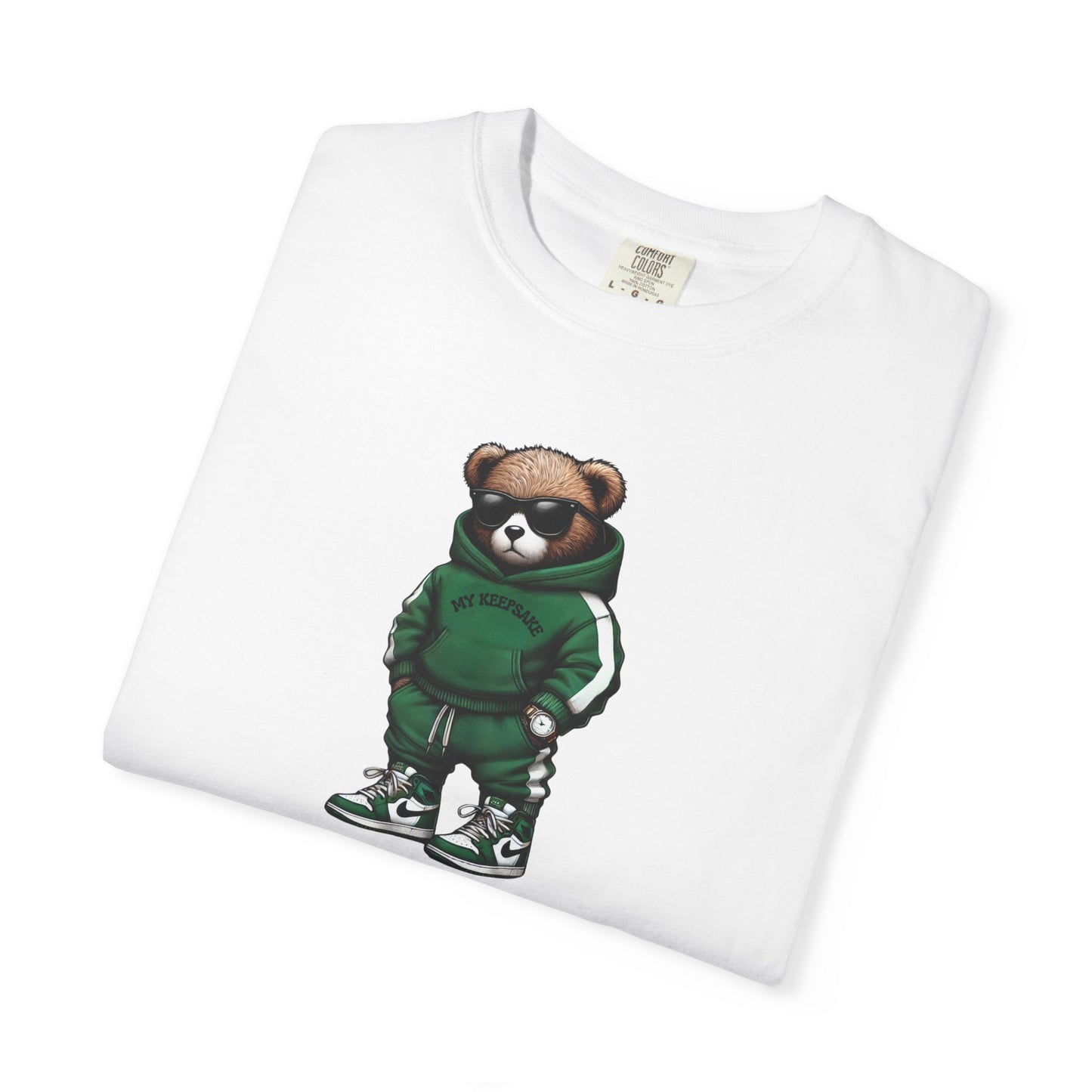 Unisex T-Shirt – Green Bear by My Keepsake