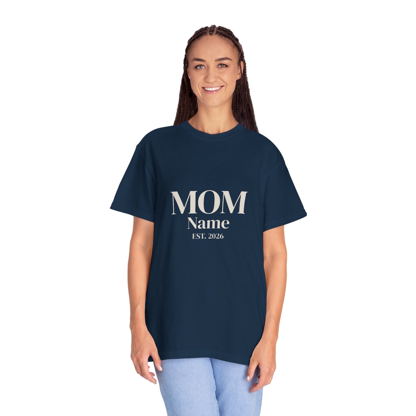 Custom Mom Shirt — Name & Year