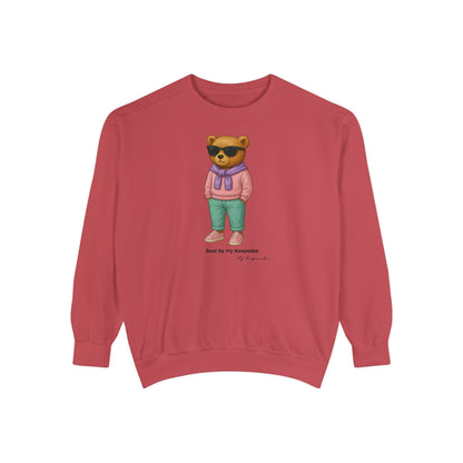 Sweatshirt Bear Streetwear – Pastel Bear Lady by My Keepsake