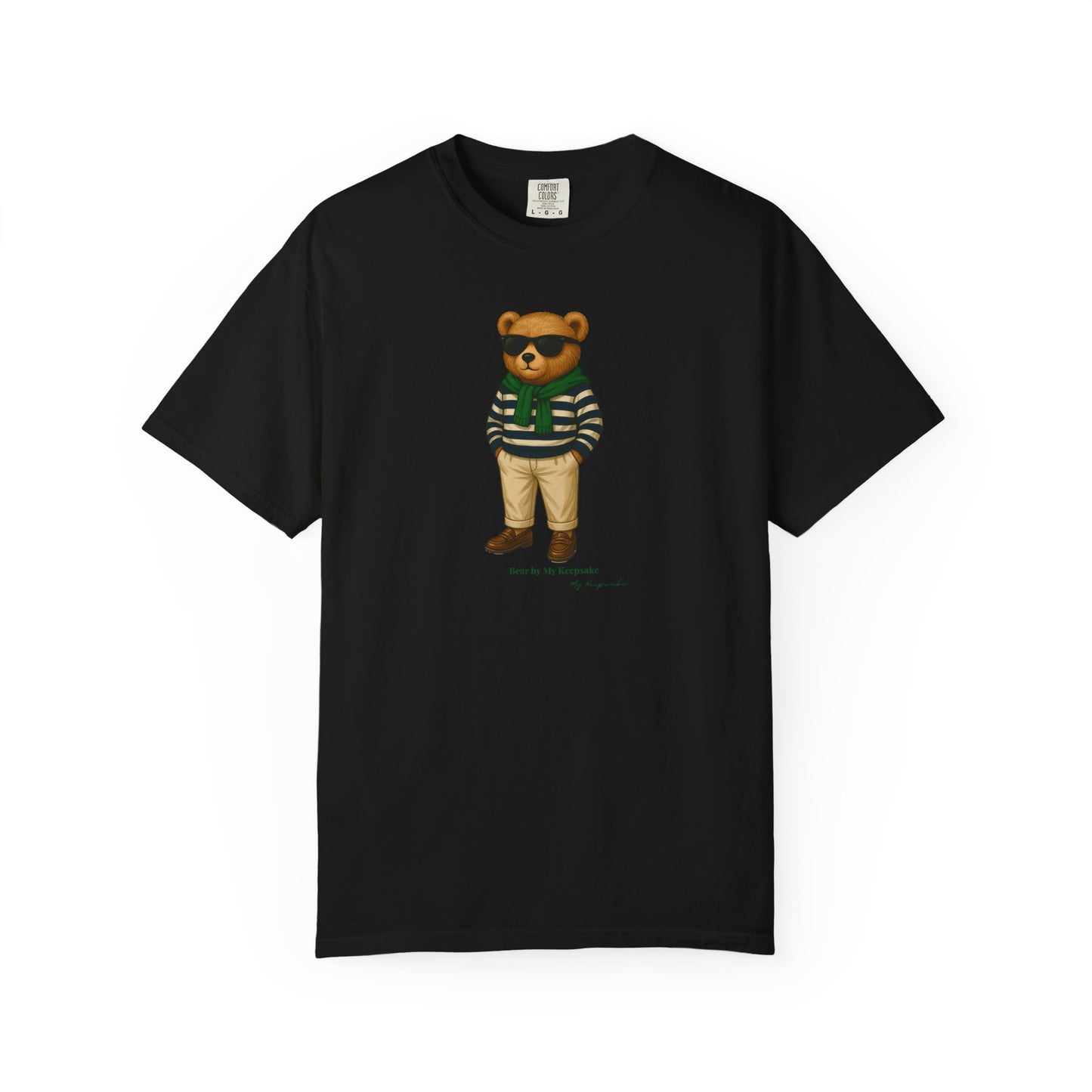 Unisex T-Shirt – Bear by My Keepsake, Green Streetwear Style