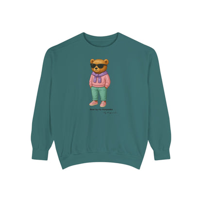 Sweatshirt Bear Streetwear – Pastel Bear Lady by My Keepsake