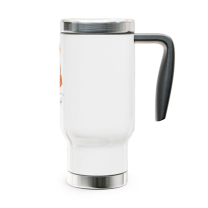 Prague Style Bear Stainless Steel Travel Mug – 14 oz