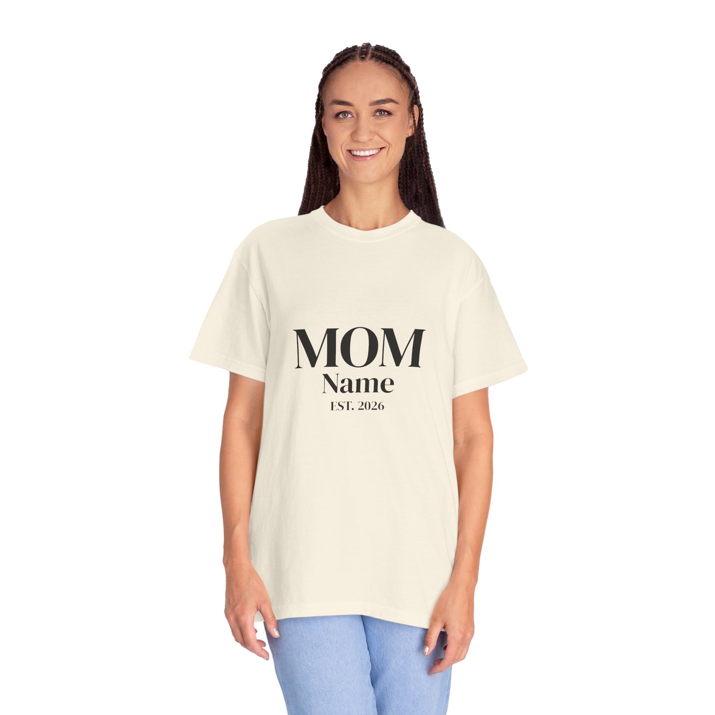 Custom Mom Shirt — Name & Year