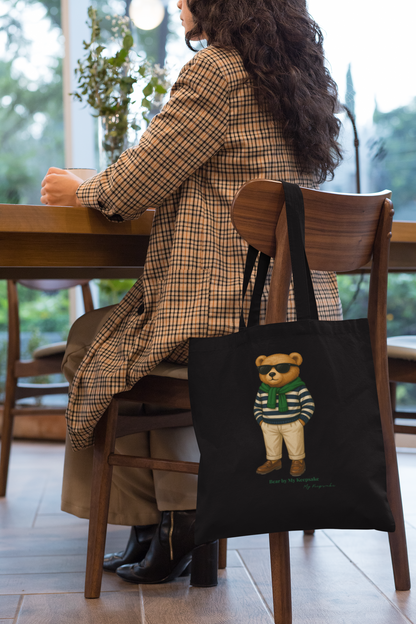 Tote Bag – Green Bear by My Keepsake | Everyday Essential