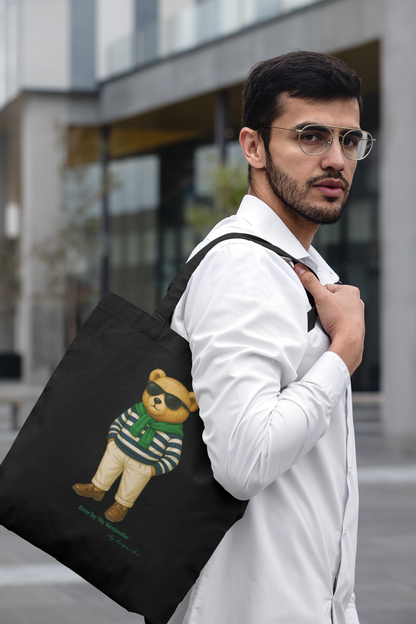 Tote Bag – Green Bear by My Keepsake | Everyday Essential