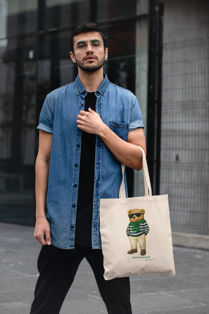 Tote Bag – Green Bear by My Keepsake | Everyday Essential