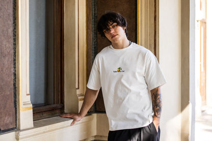 Lemon Tree Car T-Shirt – Vintage Green Graphic Garment-Dyed Tee