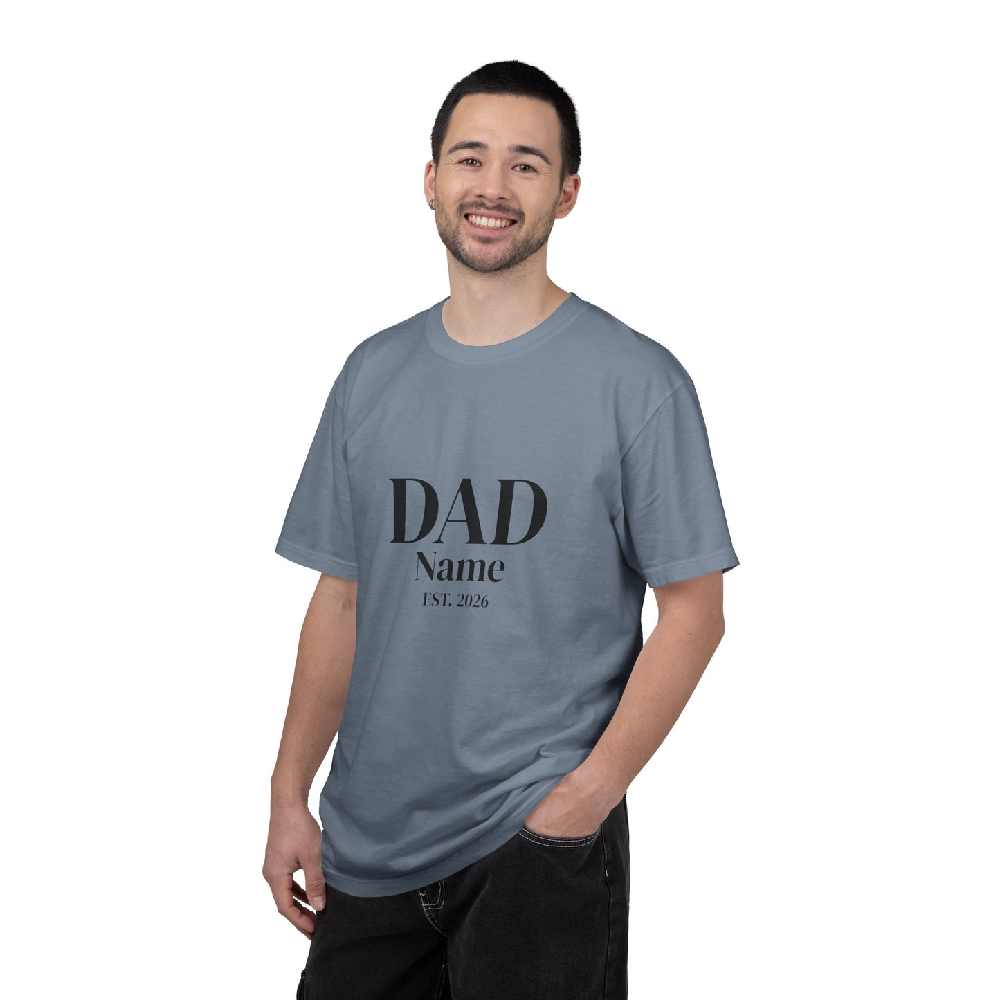 Custom Dad Shirt — Name & Year