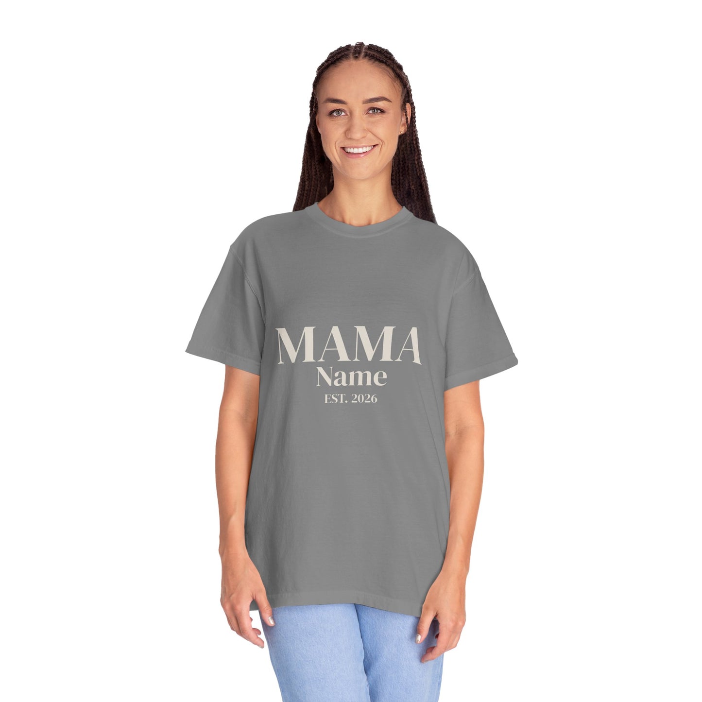 Custom Mama Shirt — Name & Year