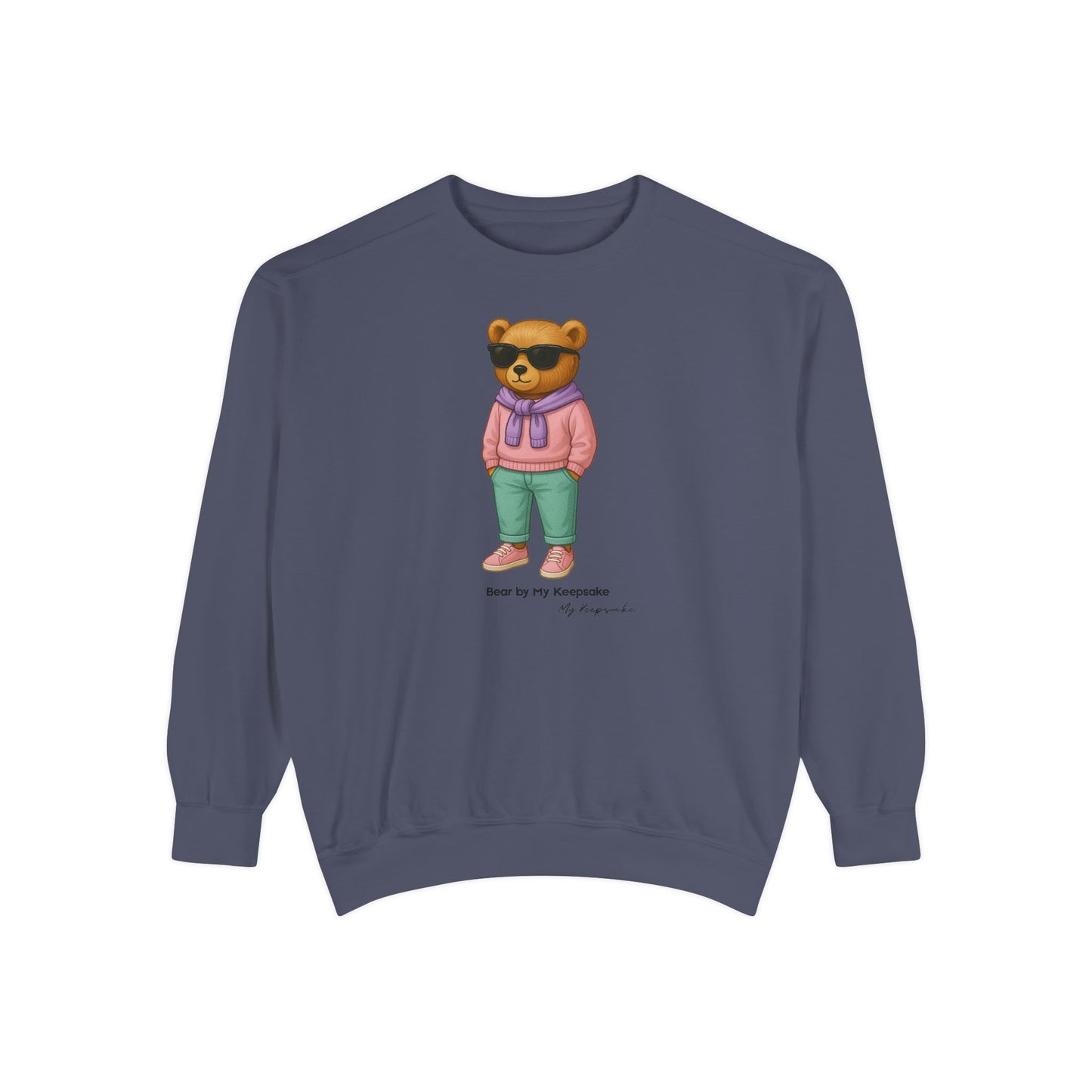 Sweatshirt Bear Streetwear – Pastel Bear Lady by My Keepsake