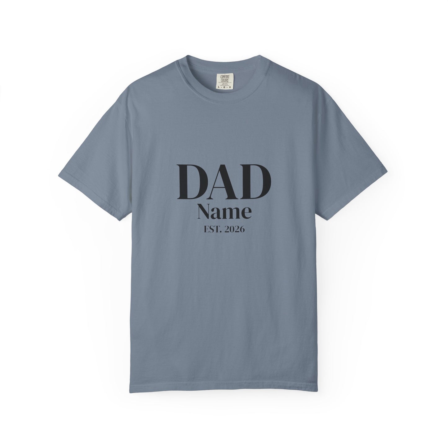Custom Dad Shirt — Name & Year