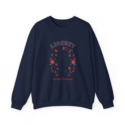 Patriotic Statue of Liberty Sweatshirt | Vintage Americana Crewneck