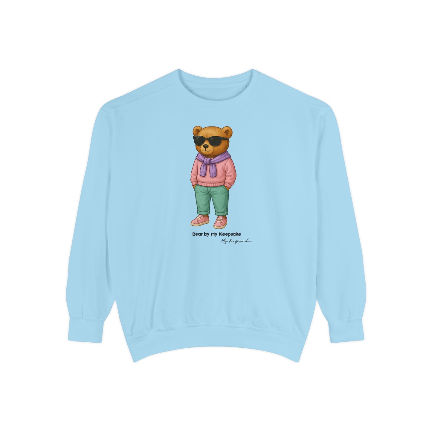 Sweatshirt Bear Streetwear – Pastel Bear Lady by My Keepsake