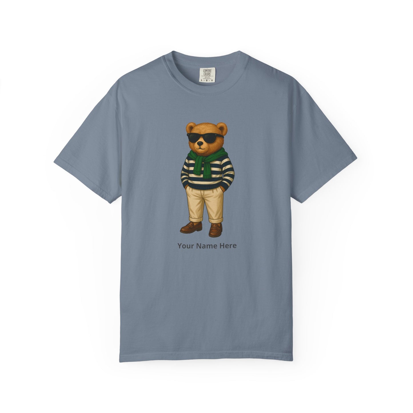 City Bear T-Shirt – Personalized Name Cute Tee