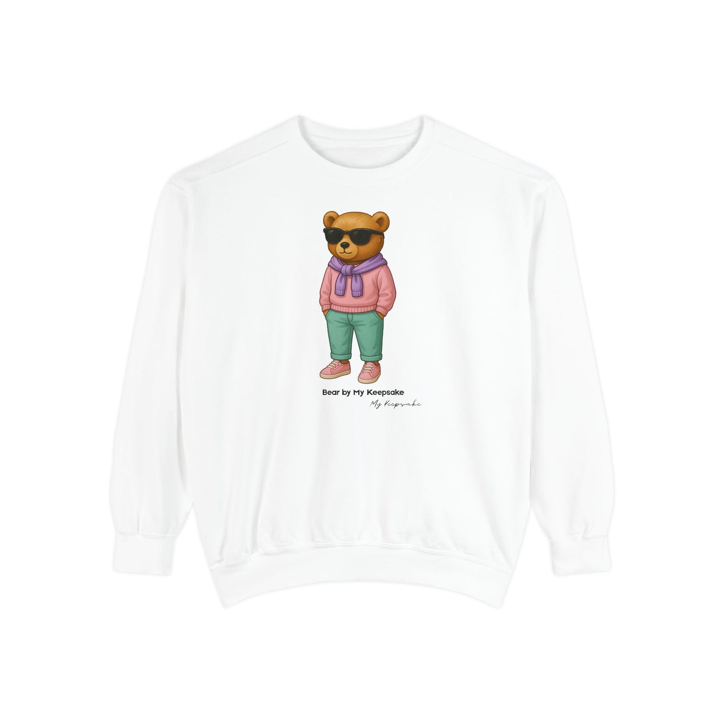 Sweatshirt Bear Streetwear – Pastel Bear Lady by My Keepsake
